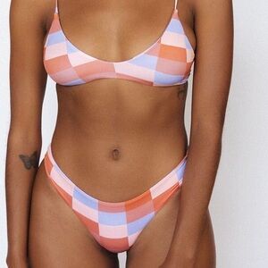 NWT MAI Everyday Bottom - Checks XS